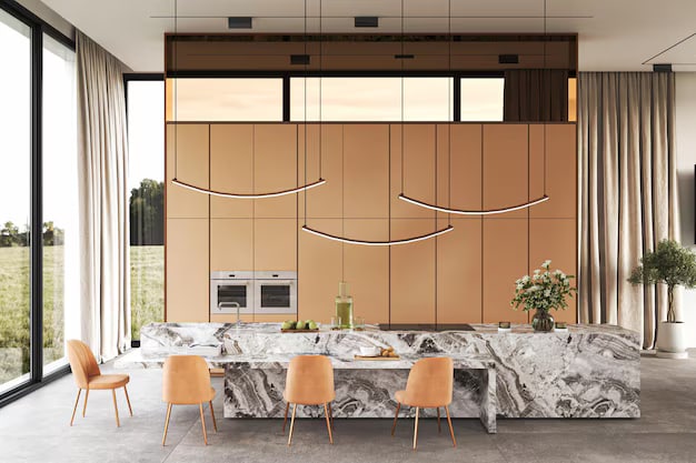 Lüks Mutfak Dekorasyon Projesi